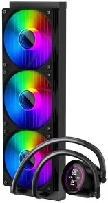 Фото: Система рідинного охолодження 1stPlayer TS4-360 Black (TS4-360-BK) № 5 | KTC
