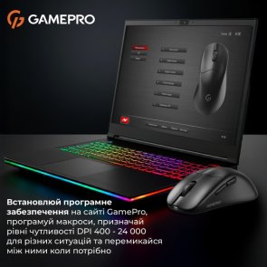 Миша GamePro Genesis Avenger Black (GM096B)
