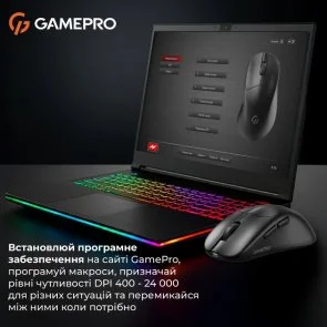 Фото: Миша GamePro Genesis Avenger Black (GM096B) № 9 | KTC