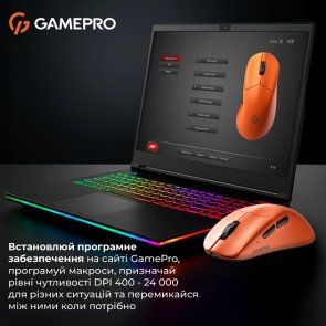 Миша GamePro Genesis Avenger Orange (GM096O)