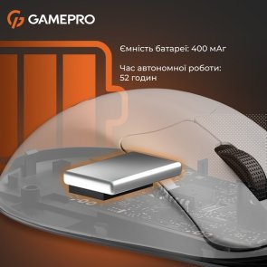 Миша GamePro Genesis Avenger White (GM096W)