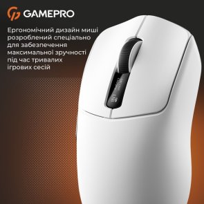Миша GamePro Genesis Ranker WL/BT/USB White (GM012W)