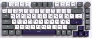 Клавіатура GamePro Genesis Warden MK160P Outemu Red Switches White/Grey