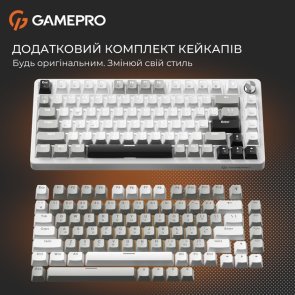Клавіатура GamePro Genesis Silverlight MK126 YH Switches Grey