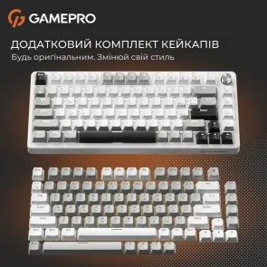 Фото: Клавіатура GamePro Genesis Silverlight MK126 YH Switches Grey № 13 | KTC