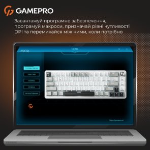 Клавіатура GamePro Genesis Silverlight MK116 YH Switches Grey
