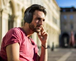 Гарнітура накладна PowerLocus P7 Bluetooth, Black