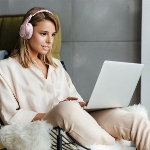 Гарнітура накладна PowerLocus P7 Bluetooth, Rose Gold