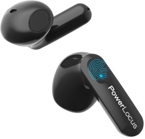 Гарнітура вкладиші PowerLocus Vibe TWS Bluetooth, Black