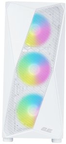 Корпус 2E Gaming Aruba G3313W White with window (2E-G3313W)
