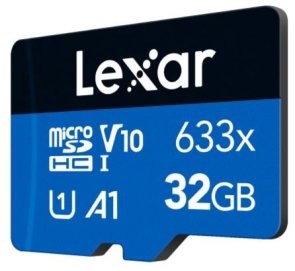 FLASH пам'ять Lexar High-Performance 633x Blue Micro SDXC (LMS0633032G-BNNNG)
