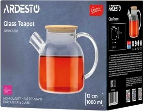 Фото: Заварник Ardesto Gemini 1000ml Clear (AR3010GBM) № 3 | KTC