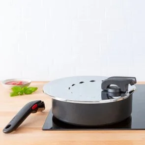 Фото: Кришка із захистом від розбризкування Tefal Ingenio 20-28cm (L9829853) № 7 | KTC