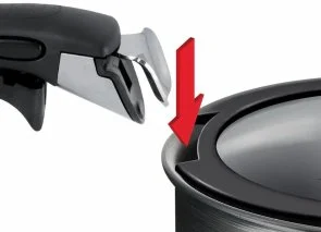 Фото: Набір скляних кришок Tefal Ingenio 16cm / 18cm / 20cm Black (L9849053) № 2 | KTC