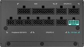 Фото: Блок живлення Deepcool 1000W GamerStorm PN1000M (R-PNA00M-FC0B-JGEU) № 4 | KTC