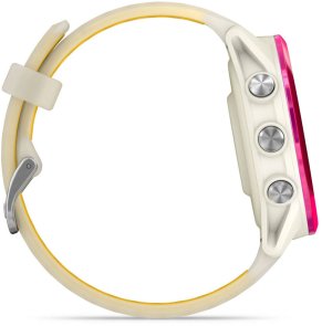 Смарт годинник Garmin Forerunner 570 - 42mm Raspberry Aluminum with Translucent Bone/Mango Band (010-02970-02)