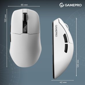 Миша GamePro Asgard Thor WL/BT/USB White (GM023W)