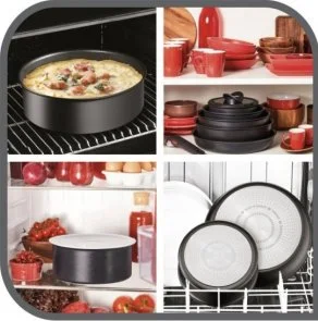 Фото: Набір сковорідок Tefal Ingenio Easy Cook and Clean 26cm/22cm 3pcs (L1549013) № 8 | KTC