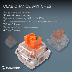 Клавіатура GamePro Asgard Valhalla MK160B Pro RGB WL/BT/USB Black