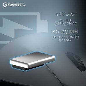 Миша GamePro Genesis Asgard Surt WL/BT/USB White (GM017W)