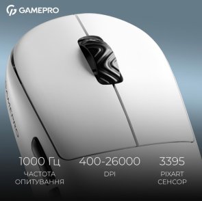 Миша GamePro Genesis Asgard Loki WL/USB White (GM022W)