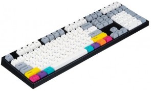 Клавіатура Varmilo APT108 CMYK C-TK Brown White LED WL/BT/USB (A93A024D3A5A17A007)