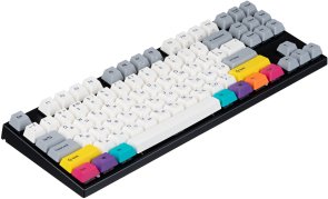 Клавіатура Varmilo APT87 CMYK C-TK Brown White LED WL/BT/USB (A92A024D3A5A17A007)