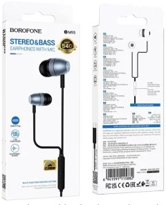 Фото: Навушники BOROFONE BM95 Black (6941991115868) № 4 | KTC