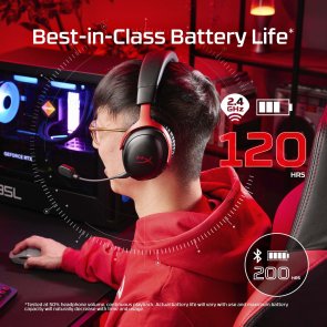 Гарнітура накладна HyperX Cloud III S Wireless, Black ( Gaming )