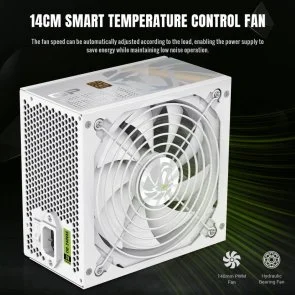 Фото: Блок живлення Gamemax 650W GP 650B White (GP 650B WH) № 7 | KTC