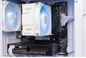 Фото: Персональний комп'ютер КТС Gaming G13V01_White - AMD Ryzen 5 5500 / 32 ГБ DDR4 / PCI-E SSD 1 ТБ / Nvidia / GeForce RTX 3060, 12 ГБ / AMD B550 / 650 Вт № 8 | KTC