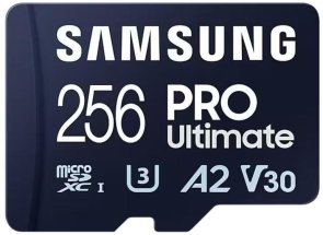FLASH пам'ять Samsung Pro Ultimate UHS-I U3 A2 V30 Micro SDXC 256GB with USB adapter (MB-MY256SB/WW)