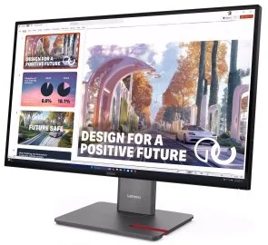 Фото: Монітор Lenovo ThinkVision P27qd-40 Black (64B3GAT2UA) - 27" IPS / 2560×1440 / 120 Гц / Pivot / HAS № 3 | KTC