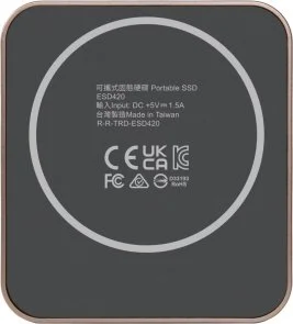 Фото: Зовнішній SSD-накопичувач Transcend ESD420 4TB Champagne Gold (TS4TESD420G) № 3 | KTC