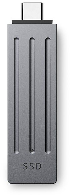 Зовнішній SSD-накопичувач Seagate Ultra Compact 1TB Dark Grey (STMX1000400)