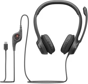 Фото: Гарнітура Logitech H390 Black (981-001576) № 4 | KTC