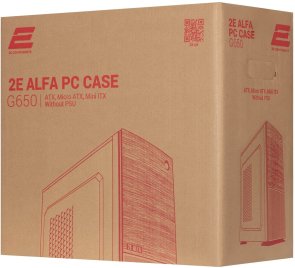 Корпус 2E Alfa G650 Black (2E-G650)