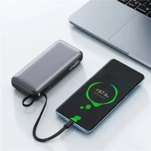 Фото: Батарея універсальна Acefast M22 20000mAh 130W Gray with Cable Type-C (6974316283904) № 6 | KTC