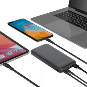 Батарея універсальна Riva RivaPower VA2101 10000mAh 22.5W Black (RIVAPOWER VA2101 (Black))