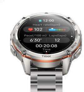Смарт годинник KOSPET Tank T3 Ultra 2 SE Silver (T3 ULTRA 2 SE SILVER)