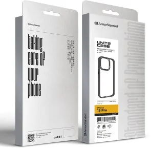 Фото: Чохол ArmorStandart for Apple iPhone 15 Pro - UNIT2 Black (ARM69979) № 5 | KTC