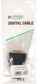 Фото: Перехідник PowerPlant HDMI F / DVI M Black 360 degrees (KD00AS1301) № 4 | KTC