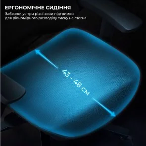 Фото: Крісло SIHOO X5C Black (X5C-301) № 19 | KTC