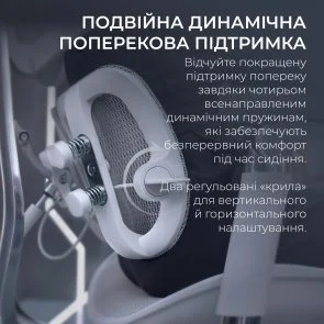 Фото: Крісло SIHOO Doro S300 Light Grey (S300-M202) № 8 | KTC