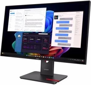 Фото: Монітор Lenovo ThinkVision T27ud-40 (64AFGAT2UA) - 27" IPS / 3840×2160 / 60 Гц / Pivot / HAS № 3 | KTC