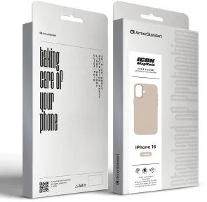 Фото: Чохол ArmorStandart for Apple iPhone 16 - ICON2 MagSafe Ivory (ARM80180) № 10 | KTC