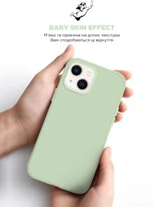 Фото: Чохол ArmorStandart for Apple iPhone 15 - ICON2 MagSafe Soft Mint (ARM77010) № 8 | KTC