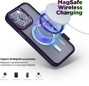 Фото: Чохол ArmorStandart for Apple iPhone 13 - Unit MagSafe Purple (ARM75226) № 3 | KTC