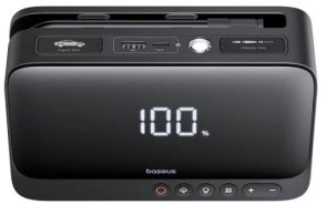 Бустер Baseus Super Energy Series 4in1 600A Cluster Black (C00245902111-00)