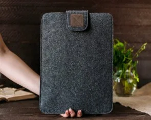 Фото: Чохол Gmakin for MacBook Air/Pro 13.3 Grey/Brown (GM56) № 11 | KTC